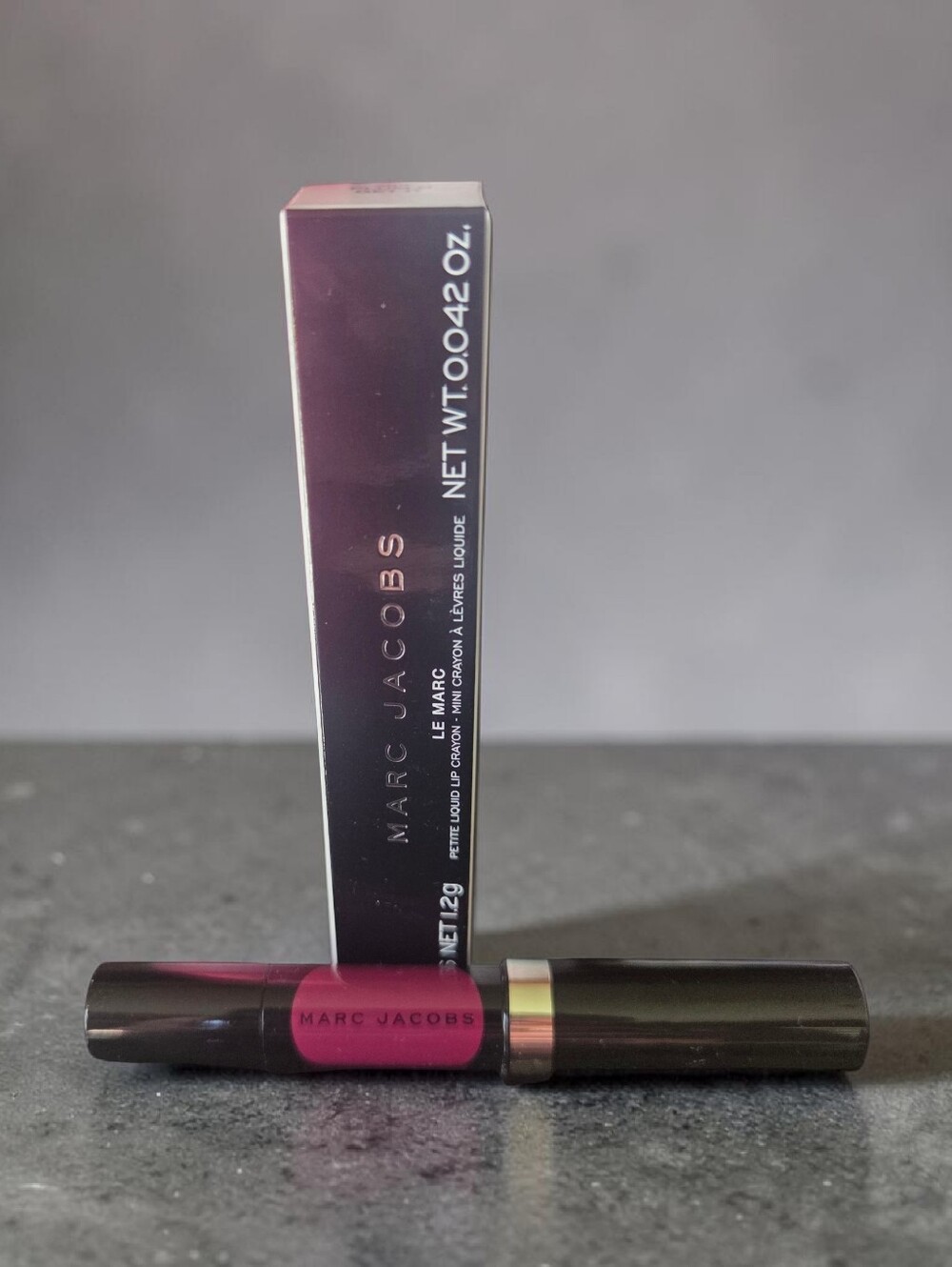 Marc Jacobs Le Marc Liquid Lip Crayon in PLUM AND GET IT .042 OZ NIB